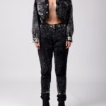 SAC JEANS Medusa Black Jacket Denim