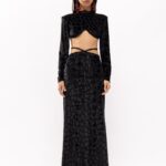 MALLORY RIRI SET SKIRT VELVET
