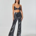 NAYA TSALESI Evie Top DARK SILVER