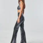 NAYA TSALESI Evie Pants DARK SILVER