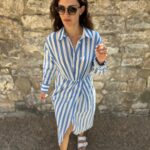 MIDI ΦΟΡΕΜΑ ΜΕ ΜΠΛΕ ΡΙΓΕΣ